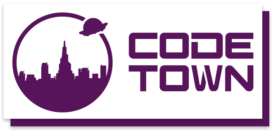 codetown logo, logotyp, codetown, code town, code town logo